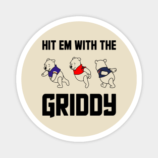 the griddy legend Magnet